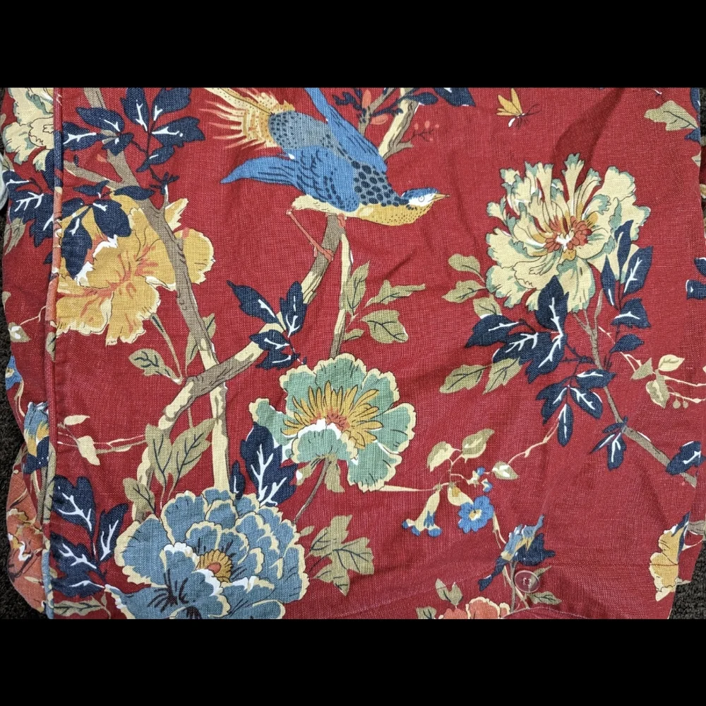 RARE!! Pottery Barn Linen/Cotton Brighton Duvet Cover + Sham